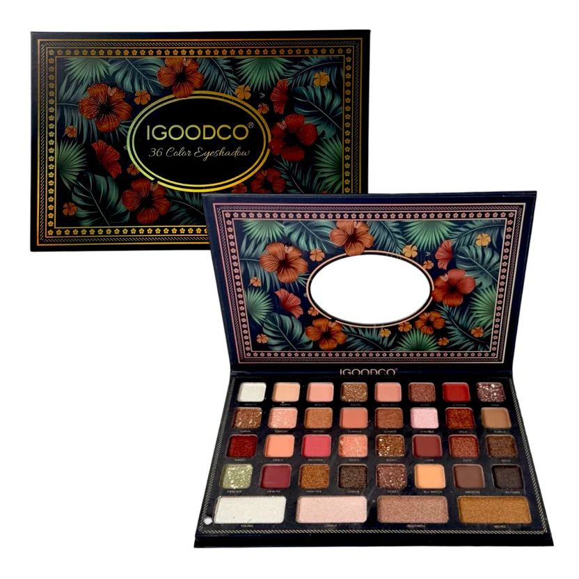 Sombra de ojos Igoodco 36 colores